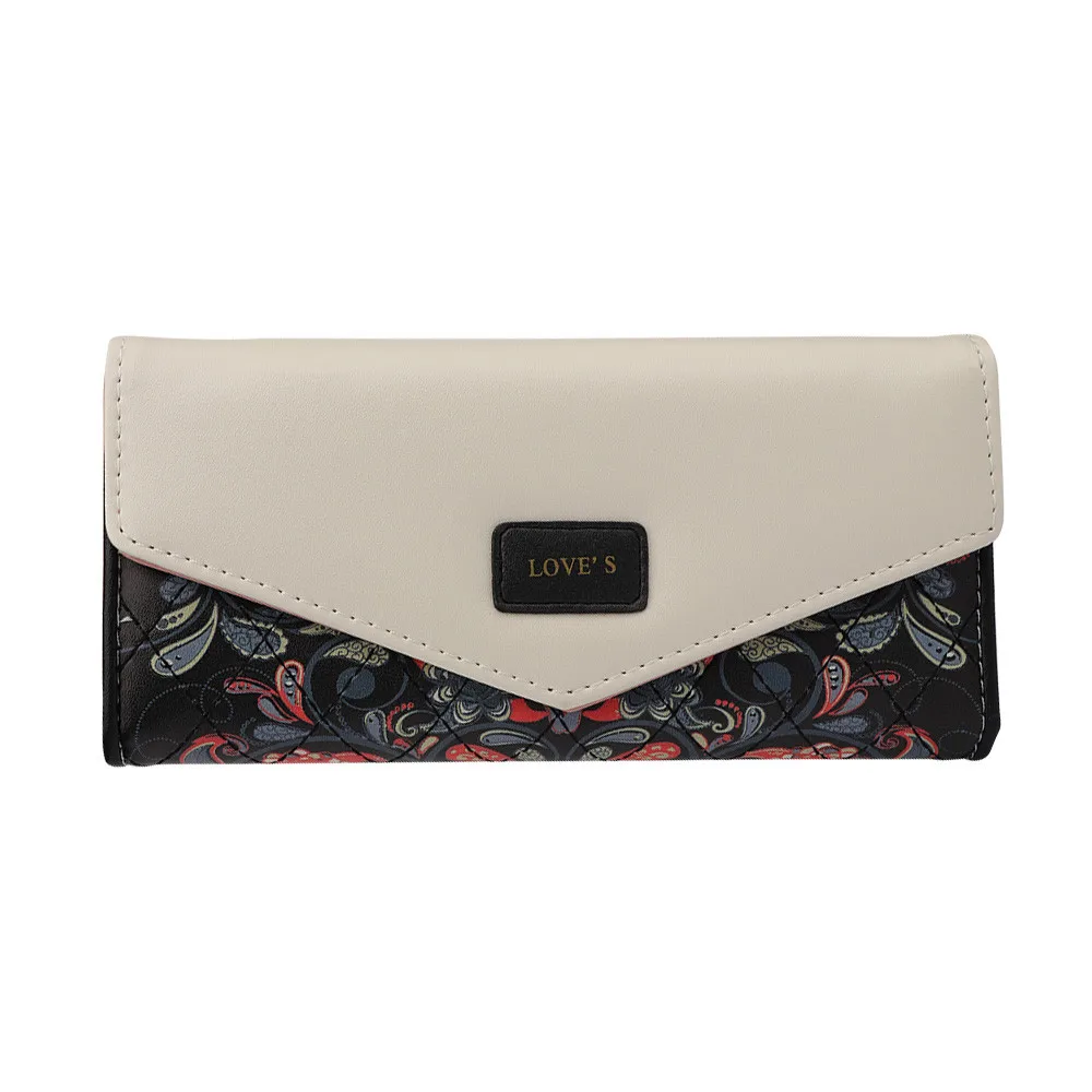 Женские кошельки и держатели MOLAVE цветочный кошелек пасторальная маленькая