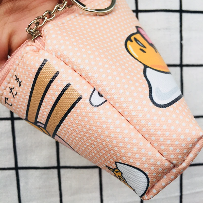 IVYYE ленивый gudetama плюшевый кошелек мягкая кукла-сумка милые Мультяшные пушистые сумки мини мешок для игрушек ребенок девочка подарки на день рождения Новинка