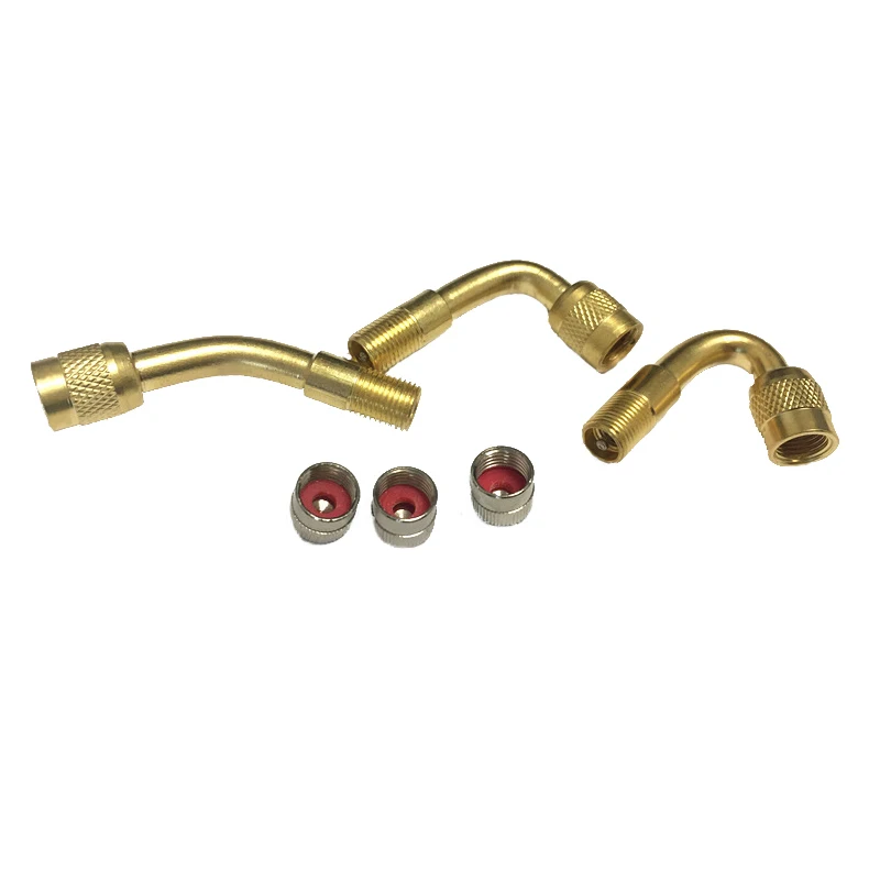 Удлинитель клапана покрышки из латуни для велосипеда MTB прочный Набор