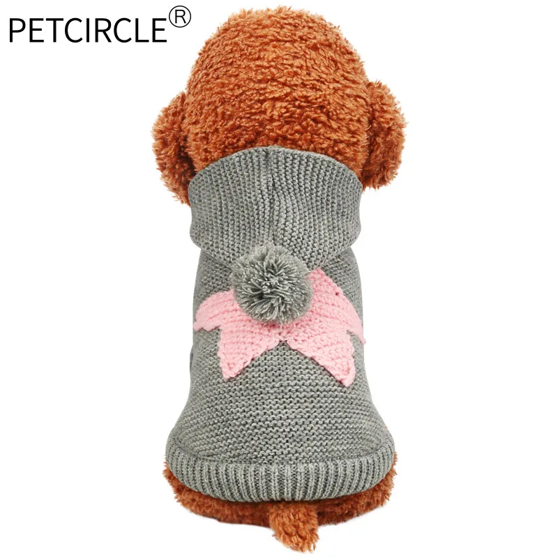 PETCIRCLE одежда для собак Тедди щенок французский бульдог чихуахуа Осень зима кошек