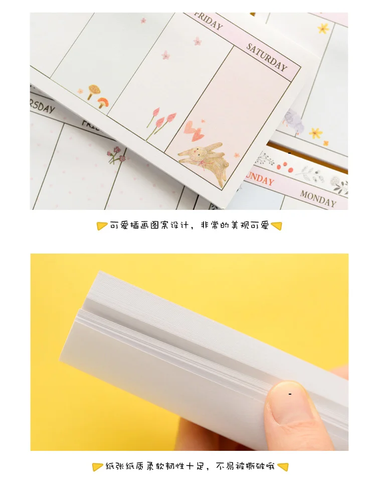 Kawaii милые бумажные наклейки для скрапбукинга, канцелярские принадлежности, школьные принадлежности, блокнот для заметок, блокнот