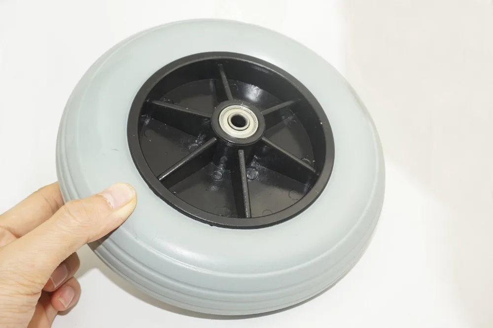 1pair 8&quot x 2&quot (200x50mm) Front Wheelchair Castors Wheel Tyre Inc Swivel Hub | Инструменты