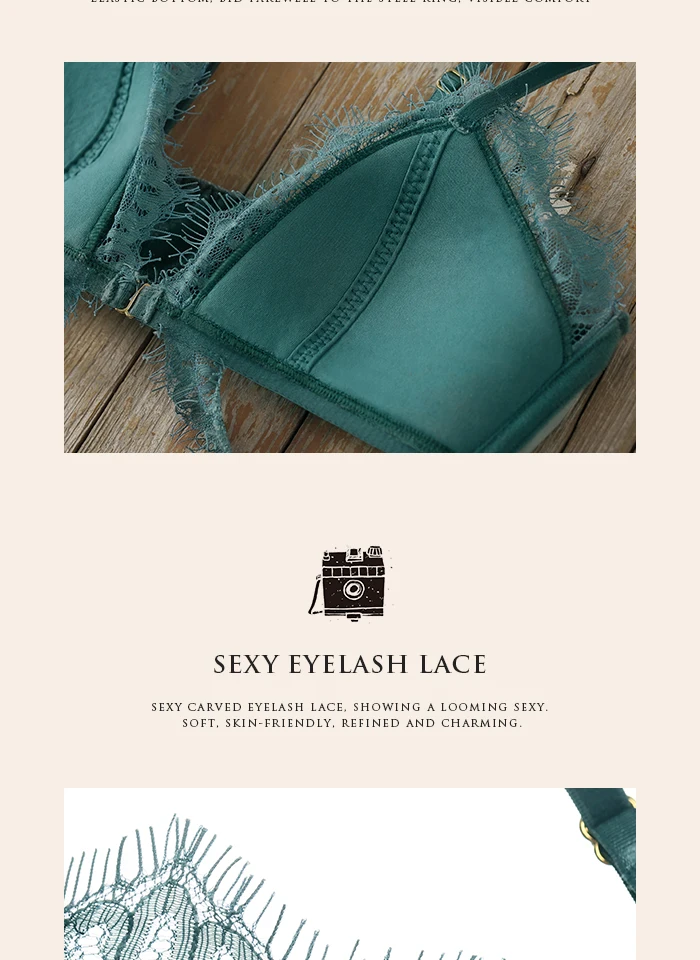 BOTHYOUNG сексуальный бархатный набор бюстгальтеров французский красивый сзади нижнее белье тонкая талия без косточек комплект нижнего белья для женщин