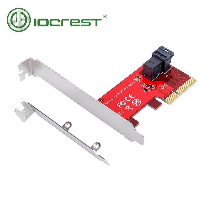 PCIe мини PCIe для U.2(SFF-8643) Gen 3/4-канальная карта