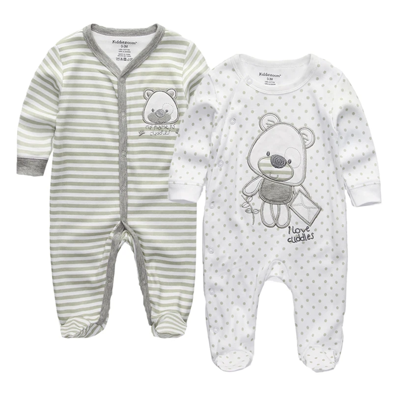 2 шт./лот боди Ropa bebe для маленьких мальчиков одежда комплект одежды новорожденных