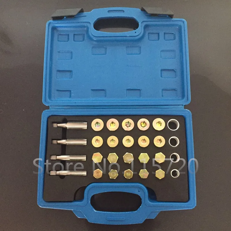 64 шт. Высококачественная пробка для слива масла отстойник болт резьба набор