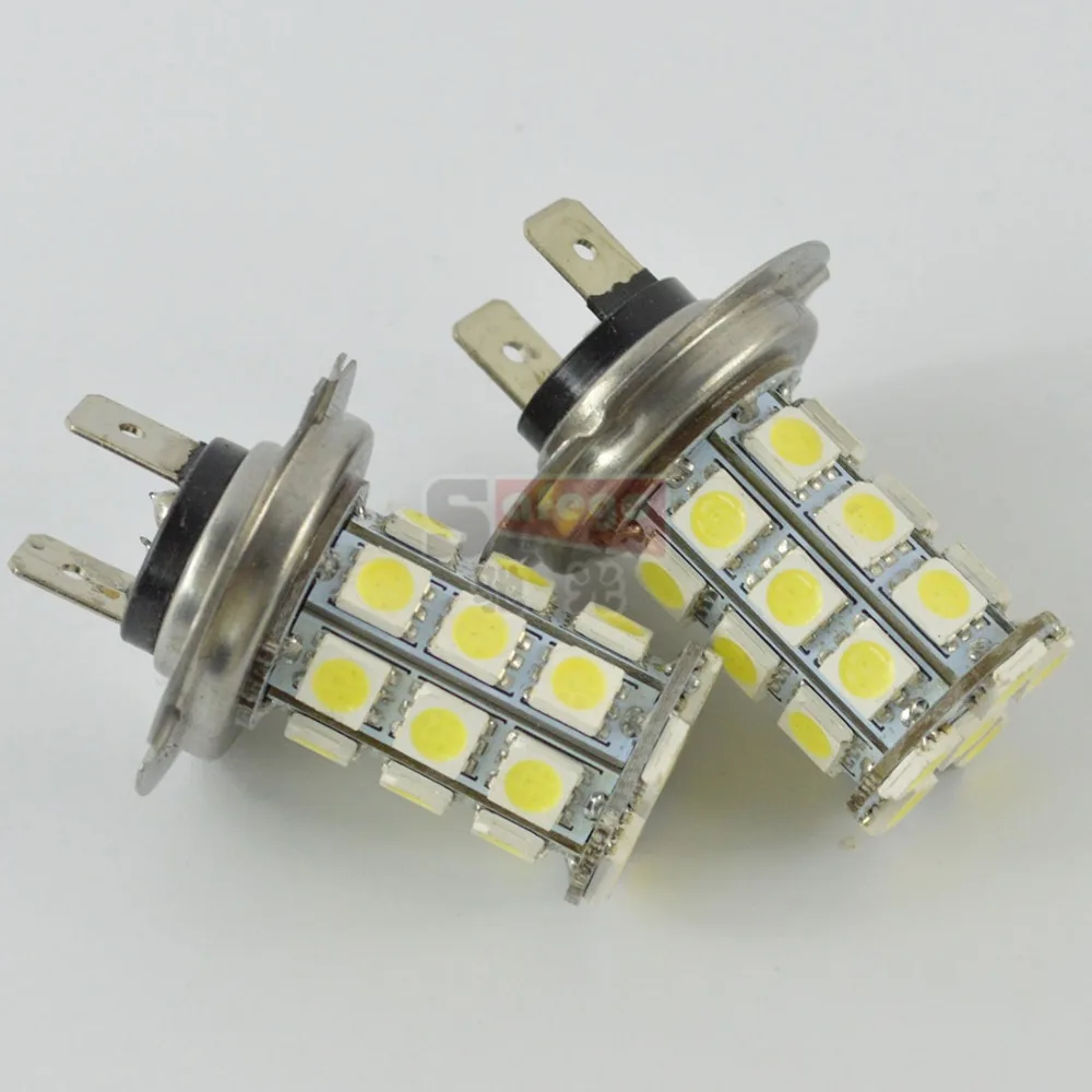 2 шт. светодиодный головной светильник h7 dc 12v автомобильная светодиодная лампа