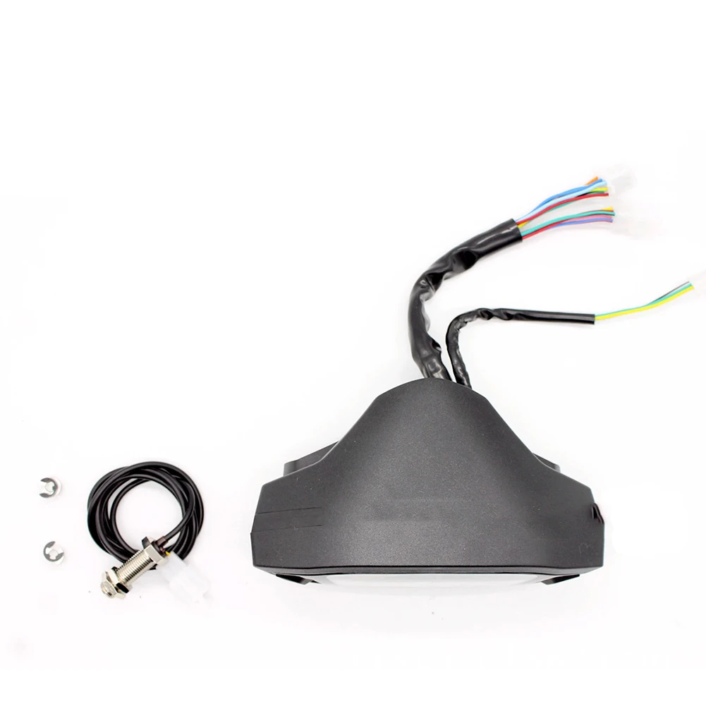 Refit прочный одометр легко установить подсветка мотоцикла использовать ЖК