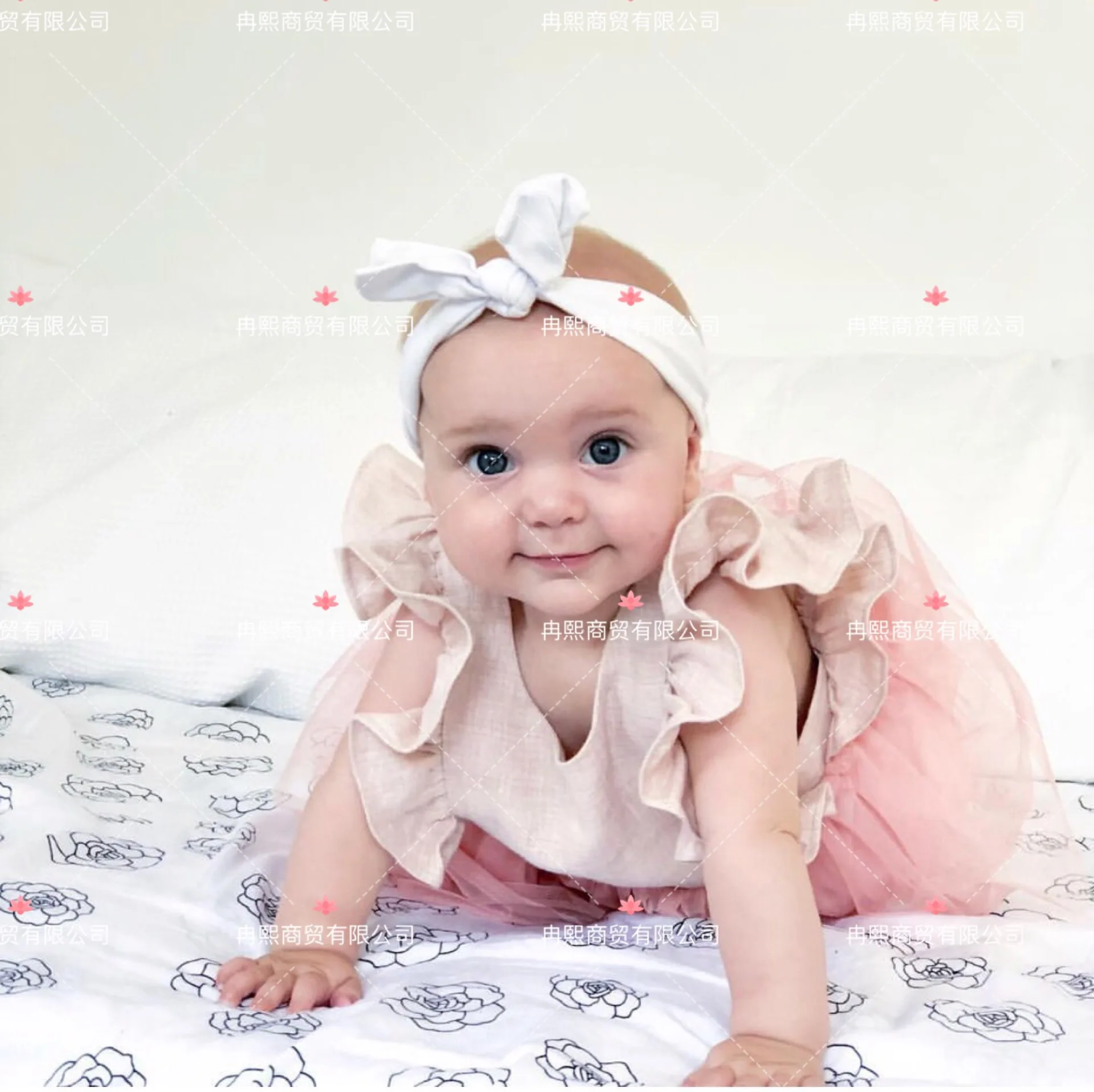 Ins/Лидер продаж Детское платье для маленьких девочек оборки Кружево тюль