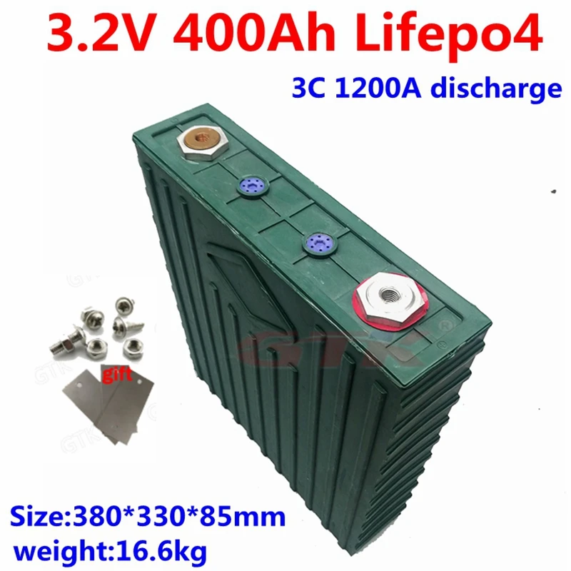 4 шт. Новый литиевый аккумулятор 3 2 В Ач Lifepo4 с реальной емкостью для 12 в 24 48