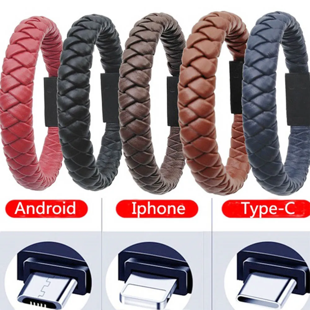 Мужской браслет USB Data Line Creatve