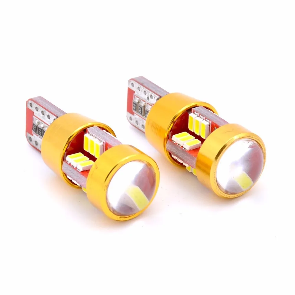 Комплект из 2 предметов белый/желтый/красного цвета супер яркий T10 5 Вт 27 SMD Canbus Error