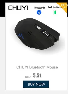 CHUYI черный Боец дизайн беспроводная мышь 800/1200/1600 dpi оптическая мышь USB компьютерная игровая муаза для ПК Аксессуары для ноутбуков