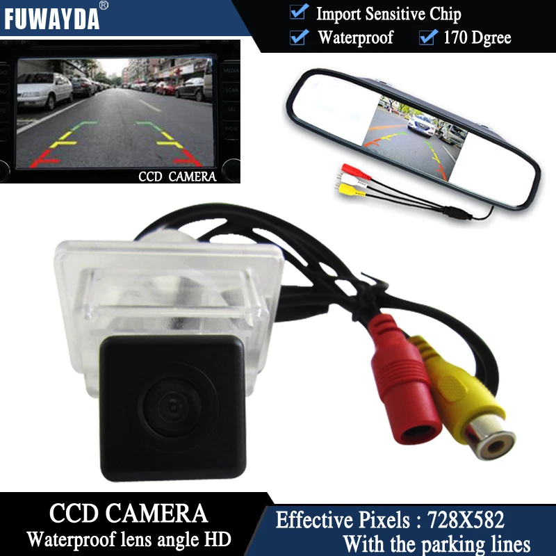Автомобильная камера заднего вида FUWAYDA с CCD-чипом для Mercedes-Benz E/S/C/CL CLASS W204 W212 W216 W221