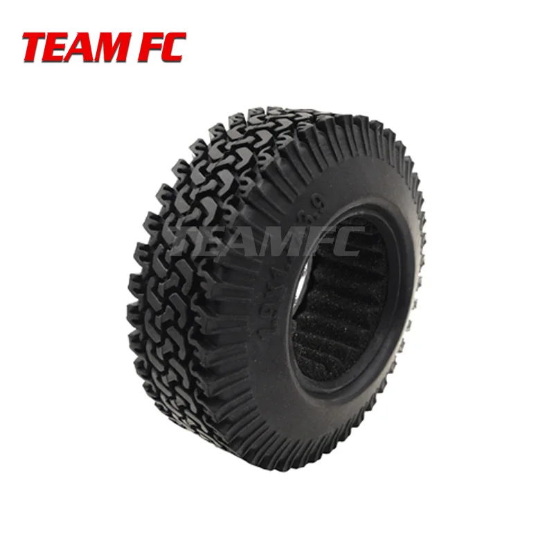 1pcs 4 шт. RC 1:10 гусеничный Beadlock колеса шины 1,9 дюймов резиновые колеса шины 98 мм шины для RC автомобиля Tamiya грузовик осевой SCX10 S347 - Цвет: 1pcs