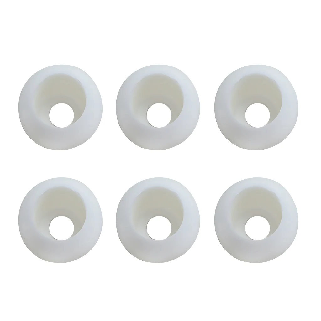 

Pack 6 Plastic Round Ball Lock End Fastener Stoppers for 8mm Single Bungee Rope/Shock Cord Shock Cord Stopper