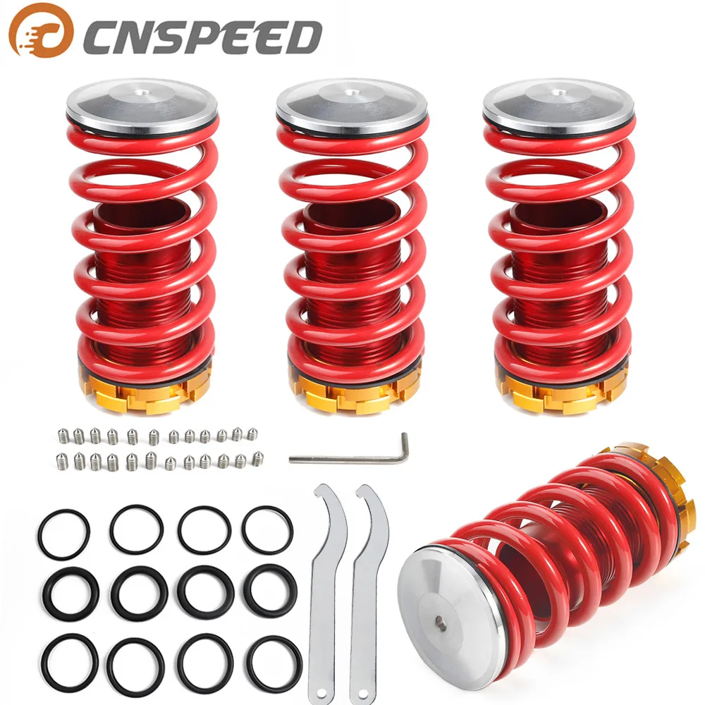 CNSPEED алюминиевые Coilover наборы для Honda Civic 88-00 красные Доступные подвески/Coilover Spring