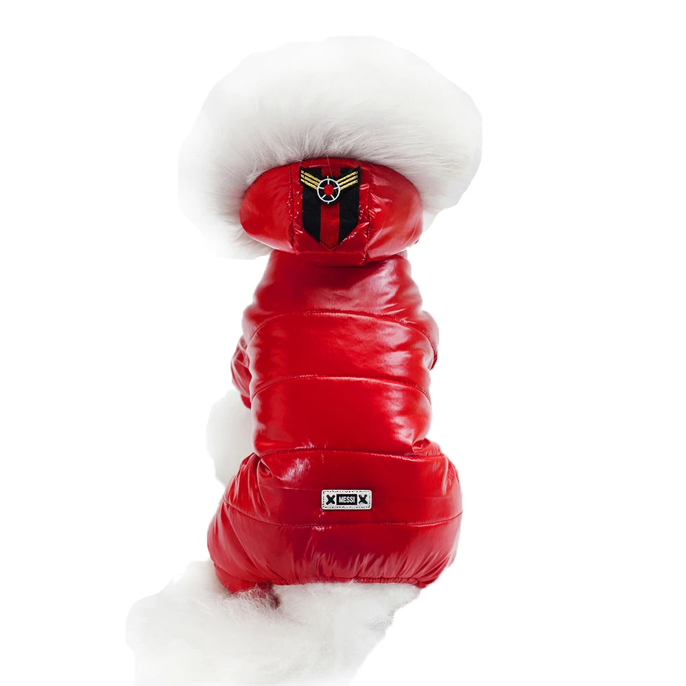 New Waterproof Snowproof Style Cotton Pet Dog Winter Coat Three Color Selection From S to XXL New Dogs Thickness Warm Clothing