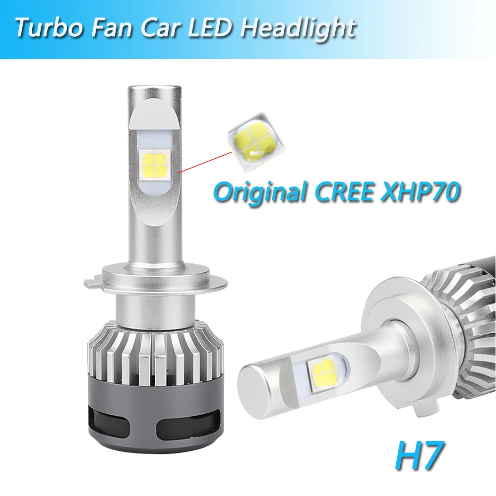 CR-EE XHP70 h4 hi подол короче спереди и длиннее сзади) Светодиодный светильник для автомобиля 12v головной светильник светодиодный H7 H8 H9 H11 9005 HB3 9006 HB4 9012 HIR2 H4 автомобилей головной светильник