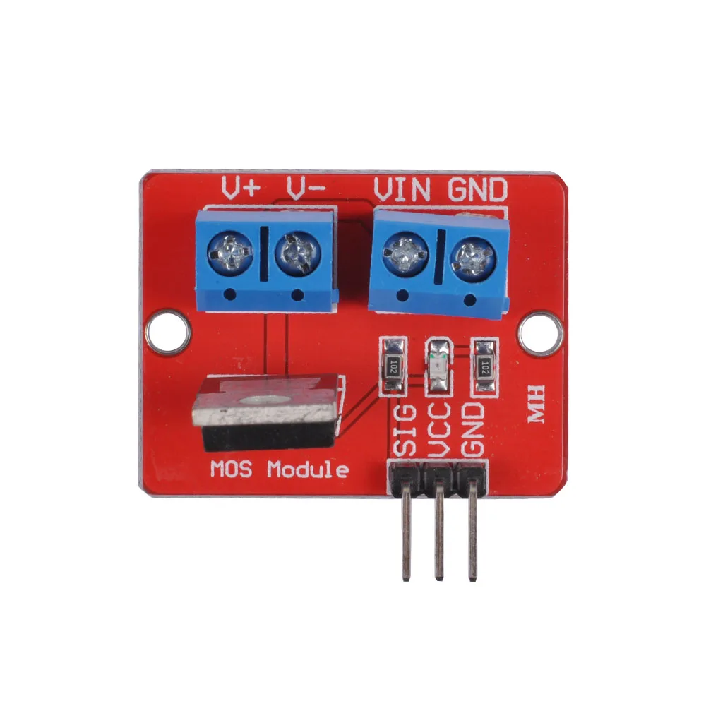 5 шт. 0 24 в топ Mosfet Кнопка IRF520 драйвер MOS модуль для Arduino MCU ARM Raspberry pi #
