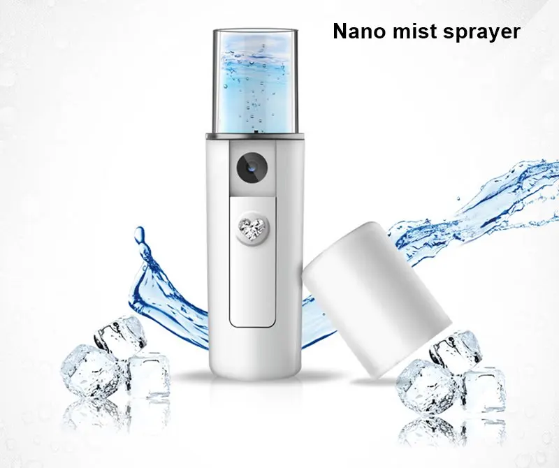 Free shipping Mini USB Nano Mist Sprayer Facial Skin Steamer Moisturizing Care Tool Face Spray Beauty Instrument Device | Красота и