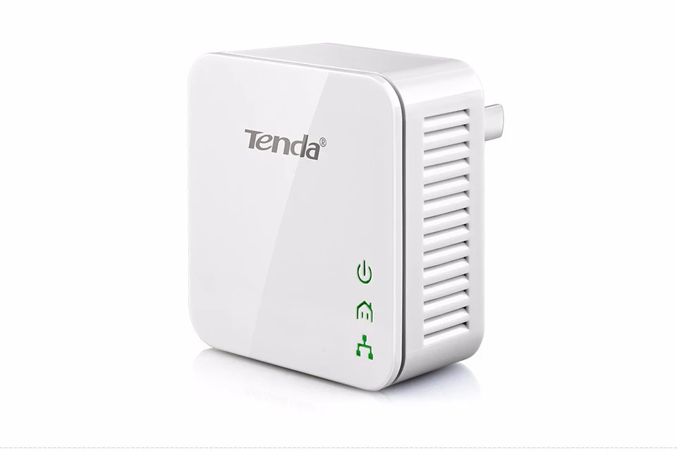 1 пара Tenda P202 Mini 200 Мбит/с PowerLine Ethernet адаптер, PLC Адаптер, совместимый с беспроводным Wifi роутером, IPTV, Plug and Play