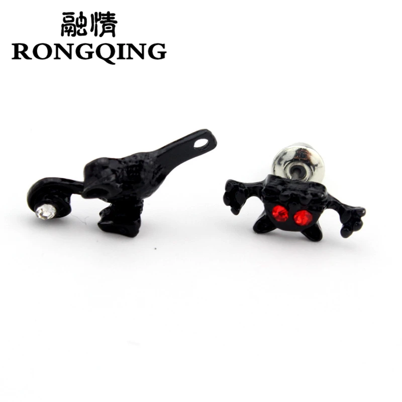 Серьги RONGQING в стиле Boho Heppie с 3d-изображением животных глаз кота для девочек
