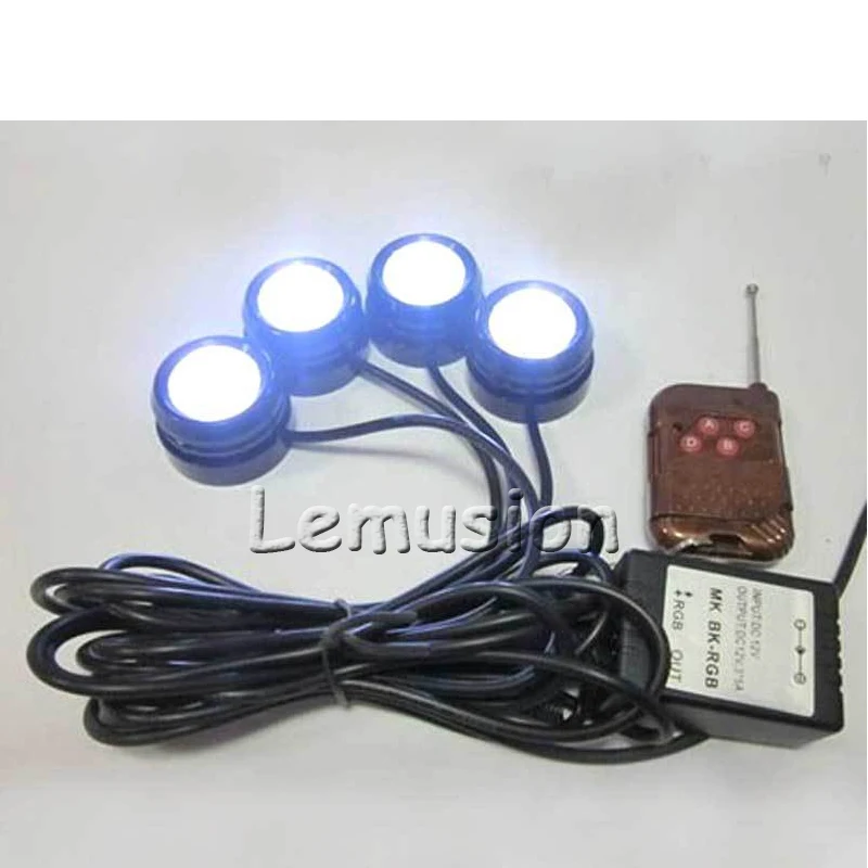 4X Автомобильный светодиодный стробоскоп Eagle Eye с беспроводным дистанционным