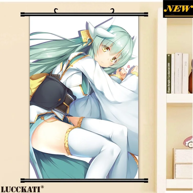 40X60 см Fate grand order Fate/go Fgo видеть через каплей ноги мультфильм аниме Настенная картина плакат прокрутки холст живопись 30 - Цвет: N