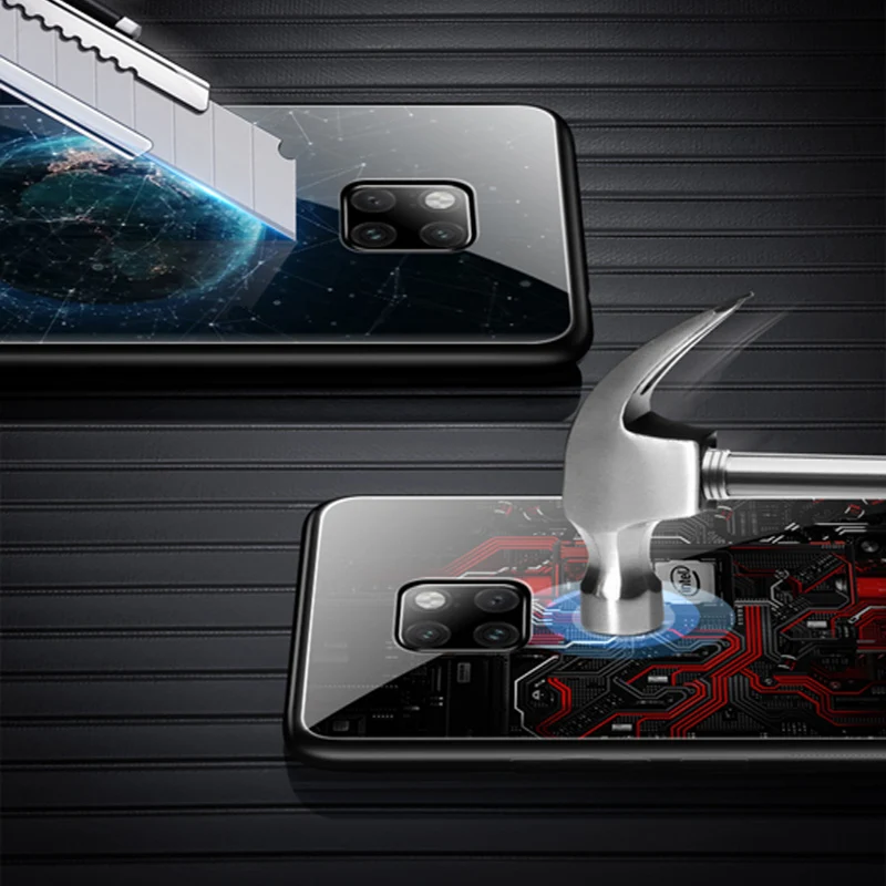 Новый чехол для телефона Huawei Mate 20 pro X закаленное стекло Mate20 защитный корпус mate 20pro