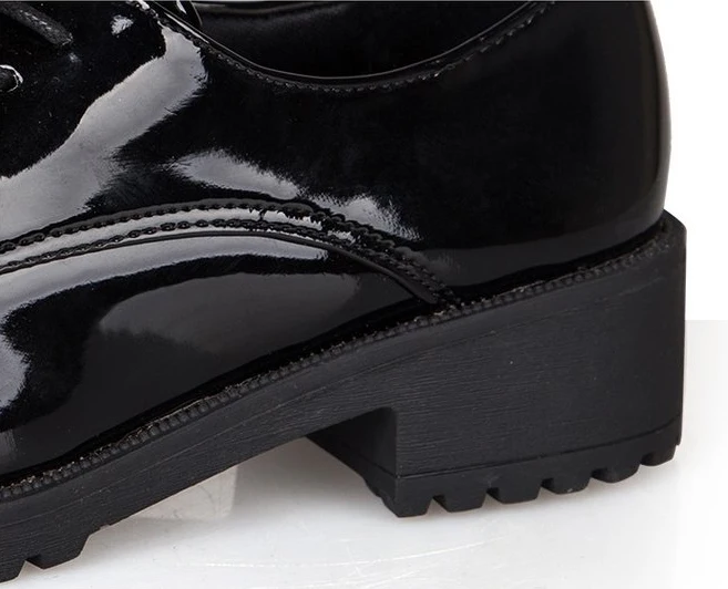 Aleafallingclassic/классические женские ботинки на шнуровке изящная Черная умная обувь