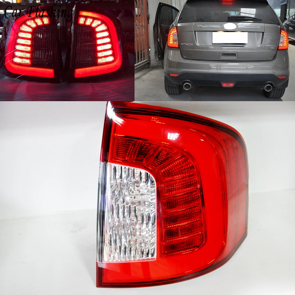 Автомобильная проблесковая 2 шт. светодиодный для ford edge 2011 2012 2013 2014 задние фонари