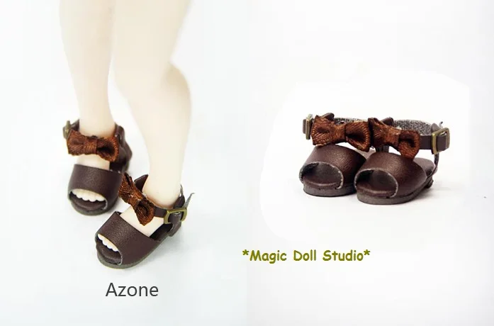 [MG011] 2019 новая кукла blythe обувь # плиссированные сандалии с бантом для neoblythe Azone