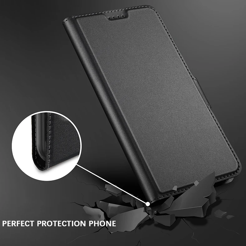 Роскошные Флип Чехол для Xiaomi Pocophone F1 Поко из искусственной кожи Магнитная карман