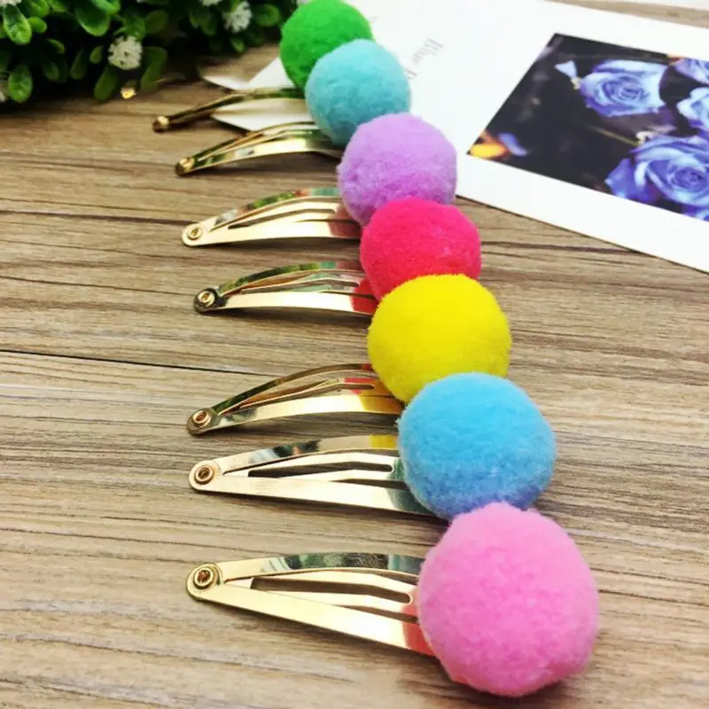 10 шт./компл. детские заколки для волос из металлического сплава девочек милые