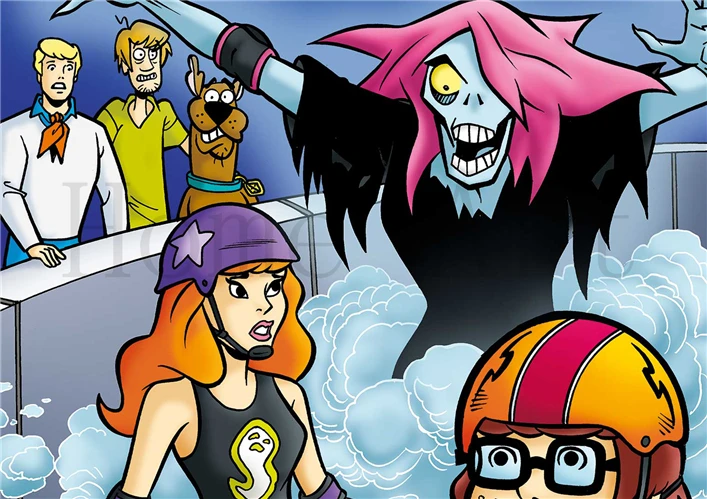 Кофе Scooby doo плакат ясное изображение наклейки на стену украшение дома высокое качество печать белая бумага с покрытием домашний арт бренд - Цвет: Кофе