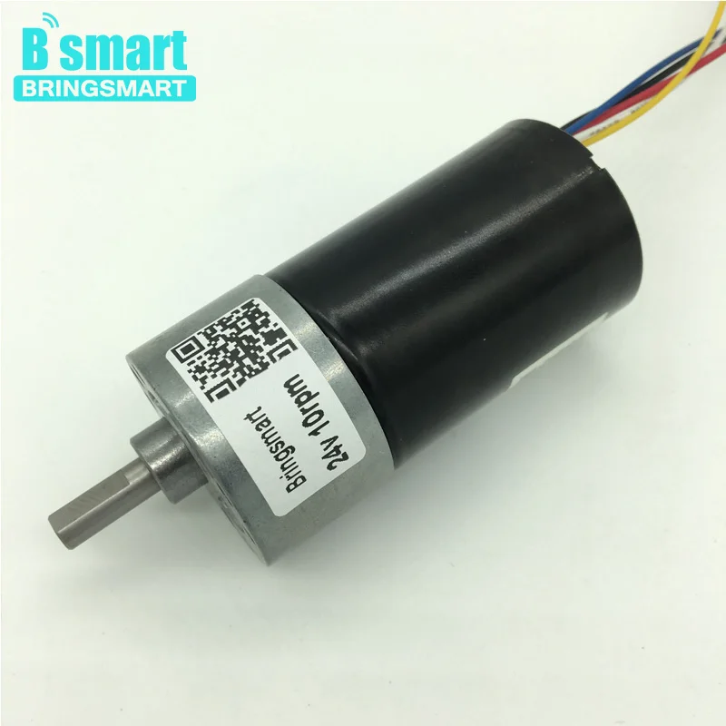 Bringsmart JGB37-3650 12-24 V DC бесщеточный Электрический редуктор двигателя коробка передач с высоким крутящим моментом мотор-редуктор Автоматическая занавеска