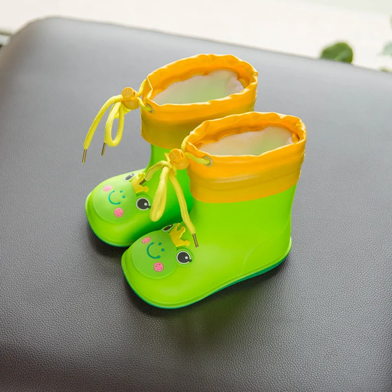 С уточкой для Радужный цвет яркая расцветка летние зимняя обувь Дети