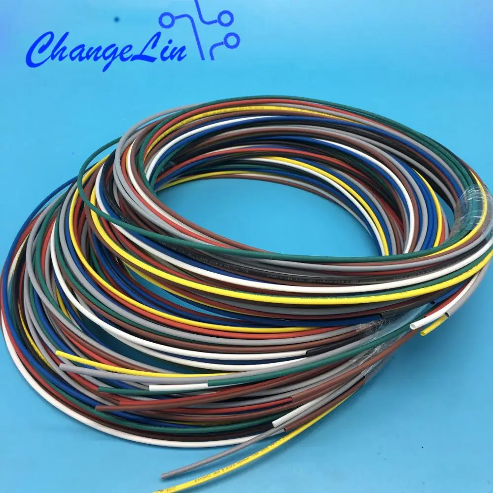 40 м 1,5/2/3/4/5/6/8/10 мм полиолефина Ассорти Термоусадочные трубки жильный кабель изолированный трубки комплект трубок 8; разные цвета