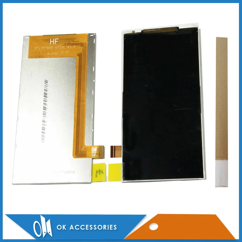 100% высококачественный сменный ЖК дисплей для Explay Golf с клейкой лентой|display lcd|display