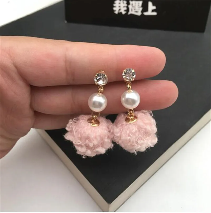 Женские серьги клипсы с жемчугом без проколов 2018|Серьги-клипсы| |