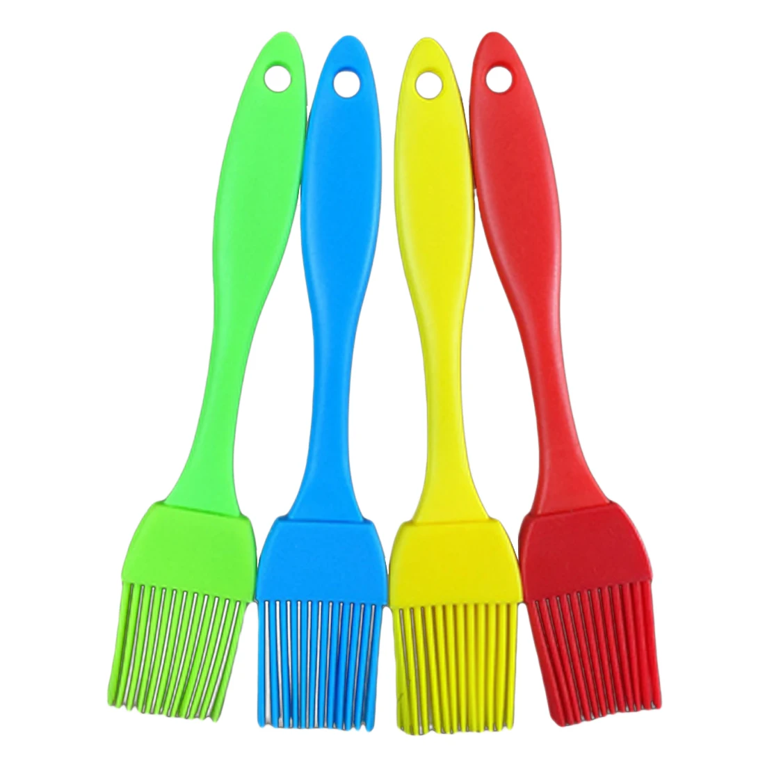 Случайные цвета силиконовые щетки для выпечки масла масло торта инструменты