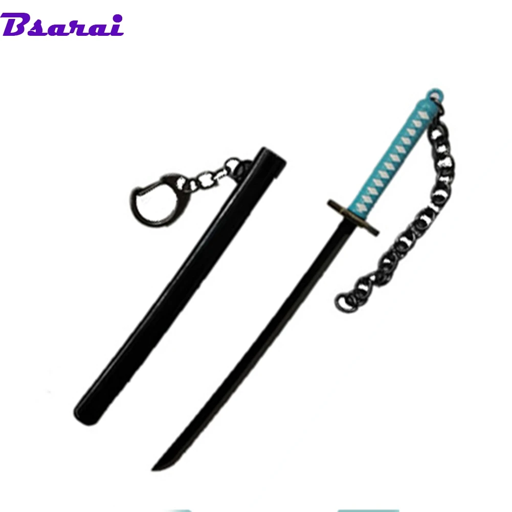 Bsarai Bleach Куросаки Ичиго Кучики Бьякуя ичимару Gin Ulquiorra cifer 16 см/6.3in Косплей Меч Модель брелок кольцо