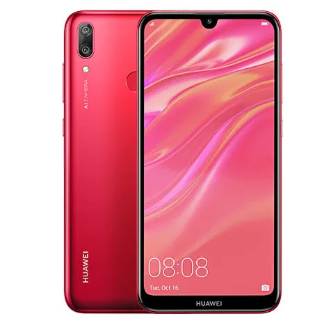 Для 6,2" для Huawei Y7 Y7 prime Y7 pro 6,26" лоток sim-карты держатель SD слот кардридера адаптер - Цвет: Red