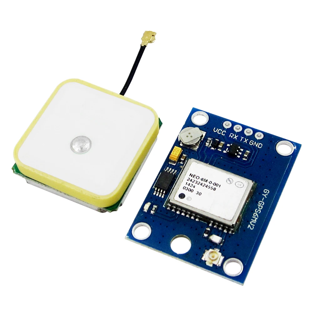 5 шт./лот Φ новый телефон GPS модуль NEO6MV2 с управлением полетом EEPROM MWC APM2.5 большая антенна