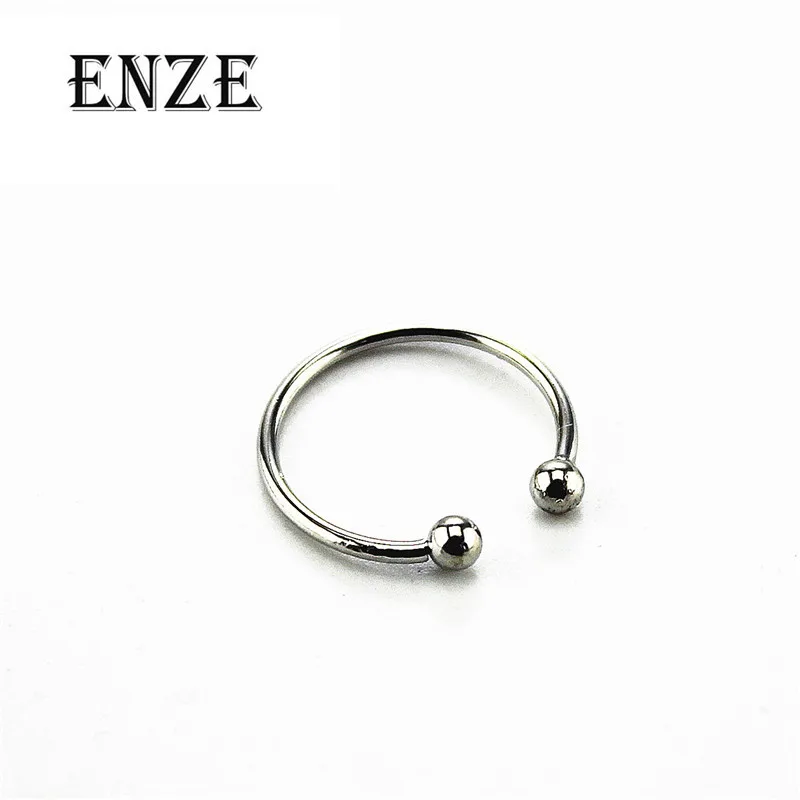Женское кольцо в минималистичном стиле ENZE модное Ювелирное Украшение золотого