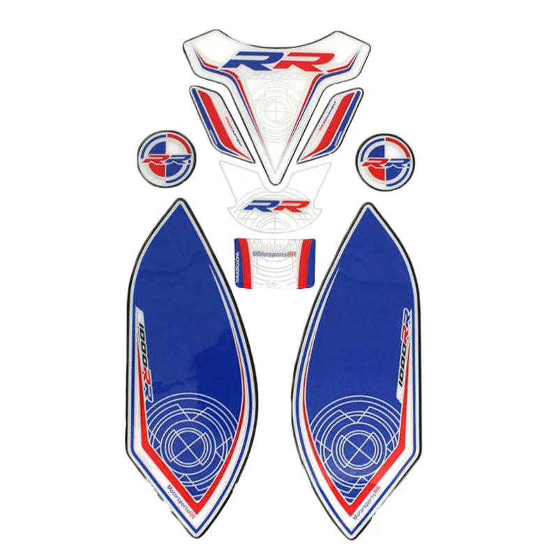 Ручка бака защитный стикер на полную длину для BMW S1000RR 2009-2019 аксессуары мотоцикла