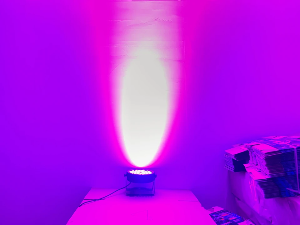 12 шт. 54x3 Вт led par light с flightcase wash dj LED RGBW UV Wash Disco Light DMX контроллер эффект 54x4 RGB 3в1|Эффект