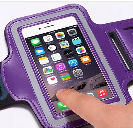 Нарукавная повязка для спортзала 7 Plus 5 дюйма нарукавная Повязка-чехол бега