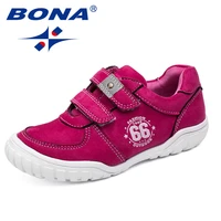 bona new fashion style children casual shoes hook loop boys shoes synthetic girls shoes outdoor kids sneakers free shipping